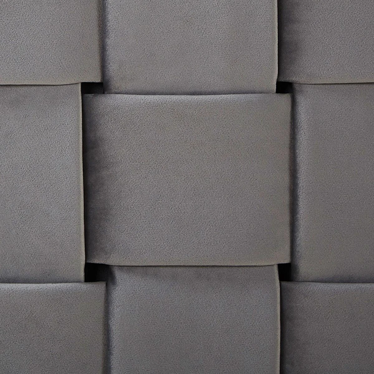 Beliani - LIMOUX - Tweepersoonsbed - Grijs - 140 X 200 Cm - Fluweel 11 Beliani - LIMOUX - Tweepersoonsbed - Grijs - 140 X 200 Cm - Fluweel - Afbeelding 9