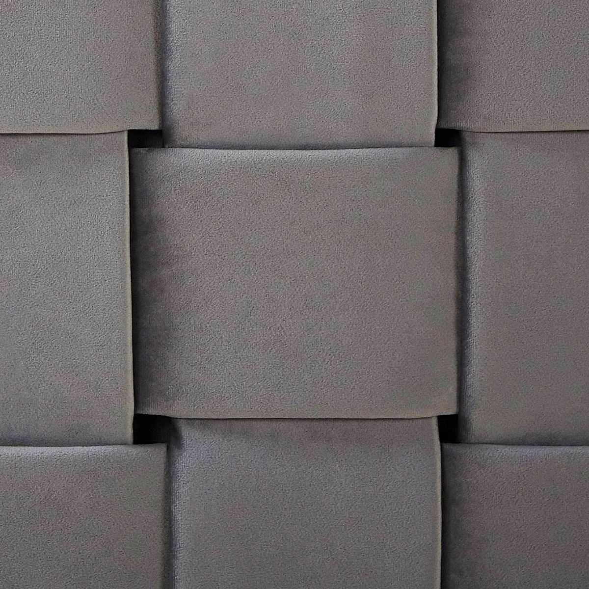 Beliani - LIMOUX - Tweepersoonsbed - Grijs - 140 X 200 Cm - Fluweel 12 Beliani - LIMOUX - Tweepersoonsbed - Grijs - 140 X 200 Cm - Fluweel - Afbeelding 10