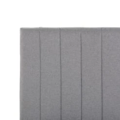 Beliani-POITIERS -Tweepersoonsbed-Lichtgrijs-160 X 200 Cm-Polyester -Meubels Voor Thuis 9433870