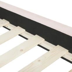 Beliani - LUNAN - Tweepersoonsbed - Roze - 180 X 200 Cm - Fluweel -Meubels Voor Thuis 9433986