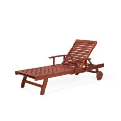 Beliani - MARLBORO | JAVA | TOSCANA - Ligstoel - Donkere Houtkleur 17 Beliani - MARLBORO | JAVA | TOSCANA - Ligstoel - Donkere Houtkleur -Meubels Voor Thuis 9434716