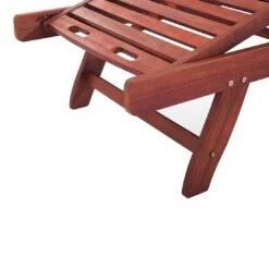 Beliani - MARLBORO | JAVA | TOSCANA - Ligstoel - Donkere Houtkleur 20 Beliani - MARLBORO | JAVA | TOSCANA - Ligstoel - Donkere Houtkleur -Meubels Voor Thuis 9434718