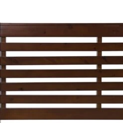 Beliani-CARNAC -Tweepersoonsbed-Donker Hout-180 X 200 Cm-Rubberhout -Meubels Voor Thuis 9434760