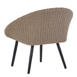 Beliani - ORTIGIA - Bistroset Voor 2 - Natuurlijk - PE Rotan -Meubels Voor Thuis 9435315