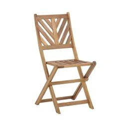 Beliani - TERNI - Bistroset Voor 2 - Lichte Houtkleur - Acaciahout -Meubels Voor Thuis 9435533