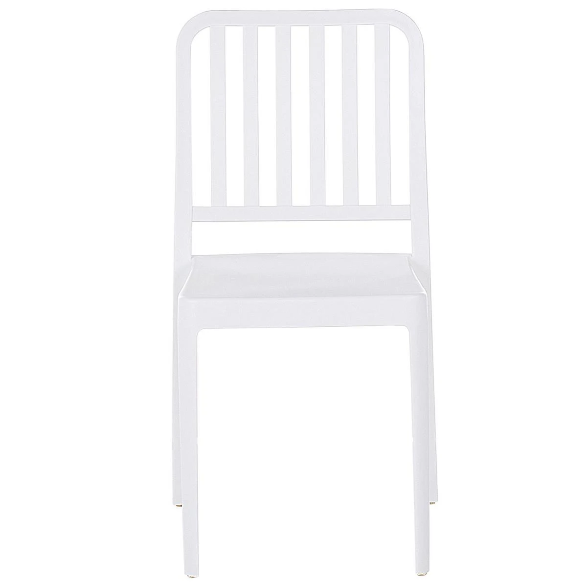 Beliani - SERSALE - Bistroset Voor 2 - Wit - Synthetisch Materiaal 10 Beliani - SERSALE - Bistroset Voor 2 - Wit - Synthetisch Materiaal - Afbeelding 8