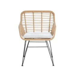 Beliani - TRESTINA - Bistroset Voor 2 - Natuurlijk - PE Rotan -Meubels Voor Thuis 9435735