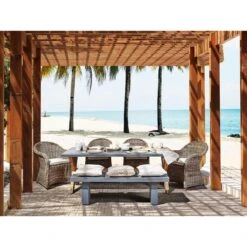 Beliani - SUSUA - Tuinstoel - Natuurlijk - Rotan 12 Beliani - SUSUA - Tuinstoel - Natuurlijk - Rotan -Meubels Voor Thuis 9436177