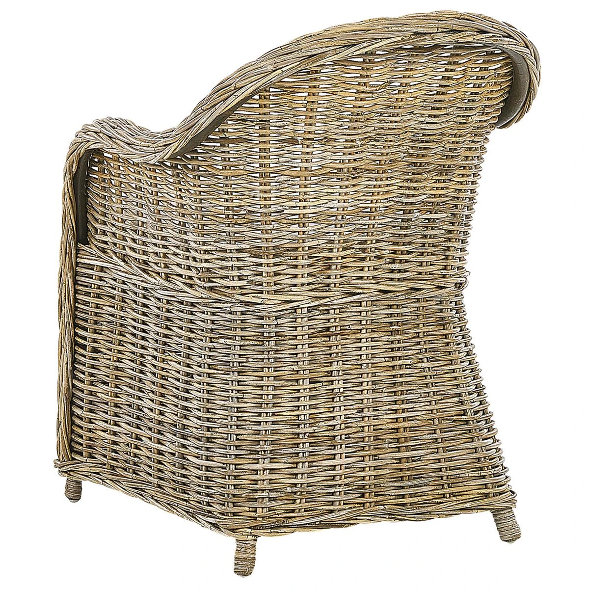 Beliani - SUSUA - Tuinstoel - Natuurlijk - Rotan 6 Beliani - SUSUA - Tuinstoel - Natuurlijk - Rotan - Afbeelding 4