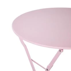 Beliani - FIORI - Bistroset Voor 2 - Roze - Staal -Meubels Voor Thuis 9437224