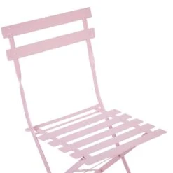 Beliani - FIORI - Bistroset Voor 2 - Roze - Staal -Meubels Voor Thuis 9437225