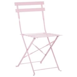 Beliani - FIORI - Bistroset Voor 2 - Roze - Staal -Meubels Voor Thuis 9437239