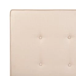 Beliani-AMBASSADOR-Eenpersoonsbed-Donkerhout-90 X 200 Cm-Polyester -Meubels Voor Thuis 9437327