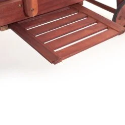 Beliani - MARLBORO | JAVA | TOSCANA - Ligstoel - Donkere Houtkleur 21 Beliani - MARLBORO | JAVA | TOSCANA - Ligstoel - Donkere Houtkleur -Meubels Voor Thuis 9438957