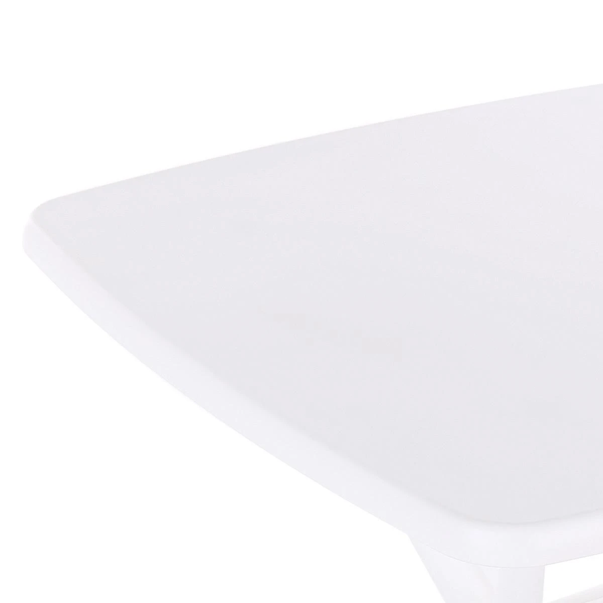 Beliani - SERSALE - Bistroset Voor 2 - Wit - Synthetisch Materiaal 7 Beliani - SERSALE - Bistroset Voor 2 - Wit - Synthetisch Materiaal - Afbeelding 5