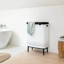Brabantia Bo Hi Wasbox 2 X 45 L - White 32 Brabantia Bo Hi Wasbox 2 X 45 L - White -Meubels Voor Thuis 9439546