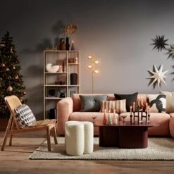 HAY Peas Random Vloerkleed 170 X 240 Cm - Soft Grey -Meubels Voor Thuis 9440505