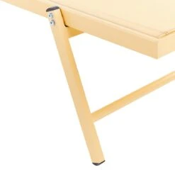 Beliani - PORTOFINO - Strandstoel - Geel - Aluminium -Meubels Voor Thuis 9440693