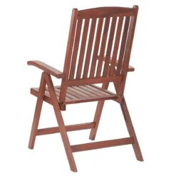 Beliani - TOSCANA - Bistroset Voor 2 - Rood - Acaciahout 20 Beliani - TOSCANA - Bistroset Voor 2 - Rood - Acaciahout -Meubels Voor Thuis 9441184