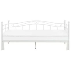 Beliani - TULLE - Onderschuifbed - Wit - 80 X 200 Cm - Metaal -Meubels Voor Thuis 9443210