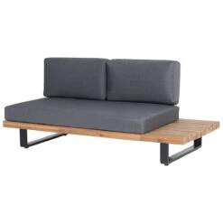 Beliani-MYKONOS-Loungeset Voor 5-Grijs-FSC® Gecertificeerd Acaciahout -Meubels Voor Thuis 9443645