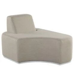 Beliani - FABRO - Loungeset Voor 4 - Grijs - Polyester -Meubels Voor Thuis 9444069