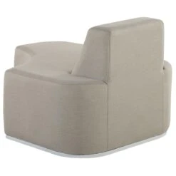 Beliani - FABRO - Loungeset Voor 4 - Grijs - Polyester -Meubels Voor Thuis 9444089