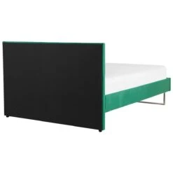 Beliani - BELLOU - Tweepersoonsbed - Groen - 180 X 200 Cm - Fluweel -Meubels Voor Thuis 9444318