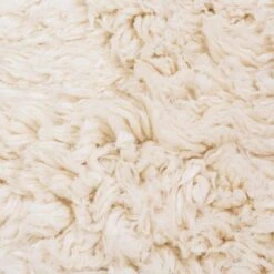 HKliving Fluffy Vloerkleed 250 X 250 Cm - Crème -Meubels Voor Thuis 9444908