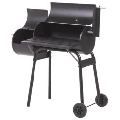 Beliani - KATLA - Houtskoolgrill - Zwart - Staal -Meubels Voor Thuis 9445143