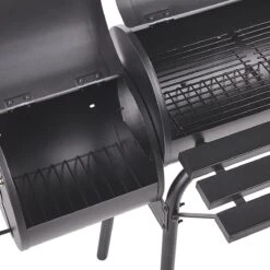 Beliani - KATLA - Houtskoolgrill - Zwart - Staal -Meubels Voor Thuis 9445148