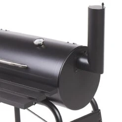 Beliani - KATLA - Houtskoolgrill - Zwart - Staal -Meubels Voor Thuis 9445149