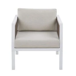 Beliani - BORELLO - Loungeset Voor 5 - Wit - Aluminium 17 Beliani - BORELLO - Loungeset Voor 5 - Wit - Aluminium -Meubels Voor Thuis 9446518