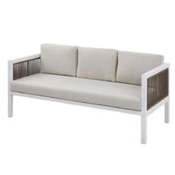 Beliani - BORELLO - Loungeset Voor 5 - Wit - Aluminium 20 Beliani - BORELLO - Loungeset Voor 5 - Wit - Aluminium -Meubels Voor Thuis 9446527