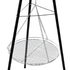 Beliani - GELAI - Houtskoolgrill - Zwart - Staal 10 Beliani - GELAI - Houtskoolgrill - Zwart - Staal -Meubels Voor Thuis 9447019