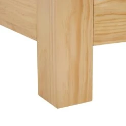 Beliani-ROYAN -Tweepersoonsbed-Lichthout-160 X 200 Cm-Dennenhout -Meubels Voor Thuis 9447855