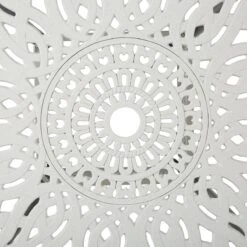 Beliani - ANCONA - Tuinset Voor 4 - Wit - Aluminium -Meubels Voor Thuis 9449026