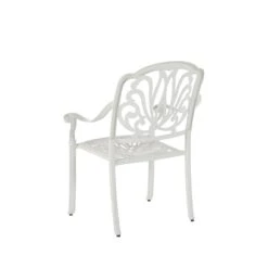 Beliani - ANCONA - Tuinset Voor 4 - Wit - Aluminium -Meubels Voor Thuis 9449037