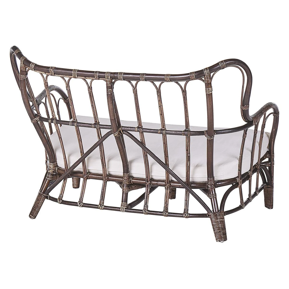 Beliani - BRINDISI - Loungeset Voor 4 - Bruin - Rotan 7 Beliani - BRINDISI - Loungeset Voor 4 - Bruin - Rotan - Afbeelding 5