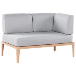 Beliani - RIMA III - Loungeset Voor 6 - Grijs - Polyester -Meubels Voor Thuis 9449662