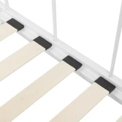 Beliani - TULLE - Onderschuifbed - Wit - 80 X 200 Cm - Metaal -Meubels Voor Thuis 9449737