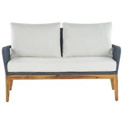 Beliani - MERANO - Loungeset Voor 4 - Wit - Acaciahout 15 Beliani - MERANO - Loungeset Voor 4 - Wit - Acaciahout -Meubels Voor Thuis 9450082