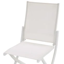 Beliani - CAORLE - Bistroset Voor 2 - Wit - Aluminium -Meubels Voor Thuis 9451460