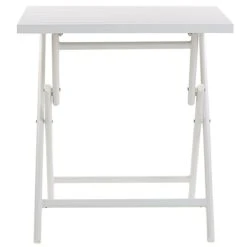 Beliani - CAORLE - Bistroset Voor 2 - Wit - Aluminium -Meubels Voor Thuis 9451463