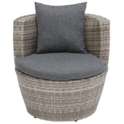 Beliani - CAPRI - Bistroset Voor 2 - Grijs - PE Rotan 15 Beliani - CAPRI - Bistroset Voor 2 - Grijs - PE Rotan -Meubels Voor Thuis 9451467