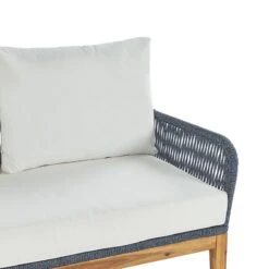 Beliani - MERANO - Loungeset Voor 4 - Wit - Acaciahout 18 Beliani - MERANO - Loungeset Voor 4 - Wit - Acaciahout -Meubels Voor Thuis 9451579