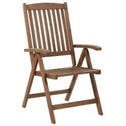 Beliani - AMANTEA - Bistroset Voor 2 - Donkere Houtkleur - Acaciahout -Meubels Voor Thuis 9452909