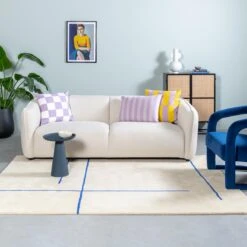 By FonQ Play Sierkussen 50 X 50 Cm - Lavendel/Geel -Meubels Voor Thuis 9454824 1