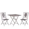 Beliani - BORMIO - Bistroset Voor 2 - Zwart - IJzer -Meubels Voor Thuis 9454857