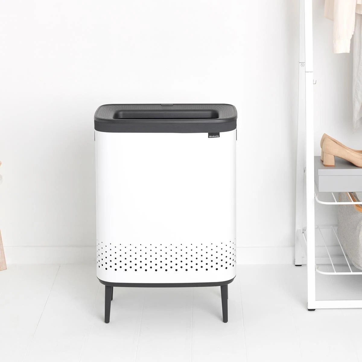 Brabantia Bo Hi Wasbox 2 X 45 L - White 11 Brabantia Bo Hi Wasbox 2 X 45 L - White - Afbeelding 9